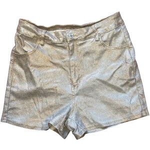 Shein Women’s 2XL Gold Women's Shorts